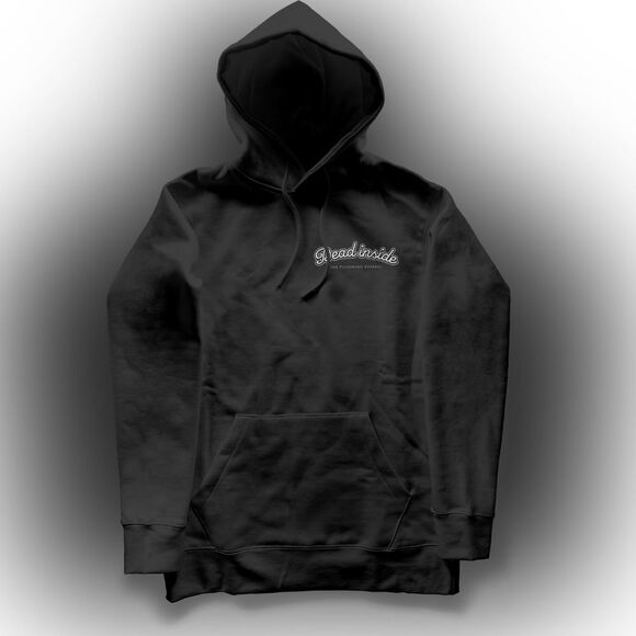 Dead Inside Pullover Black Hoodie 3XL Ink Poisoning Apparell - Picture 3 of 10